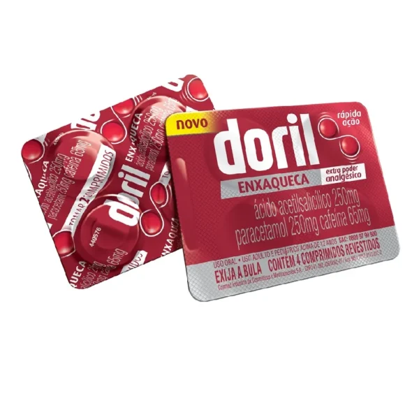 Doril Enxaqueca 4 Comprimidos